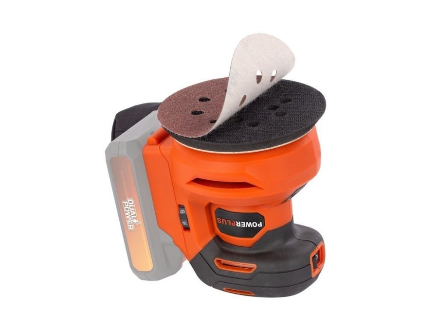 (obrázek pro) Aku excentrická bruska 20V (bez AKU) POWERPLUS