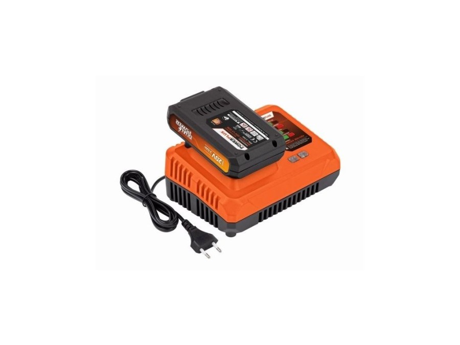 (obrázek pro) Nabíječka 20V/40V + Baterie 20V LI-ION 2,0Ah