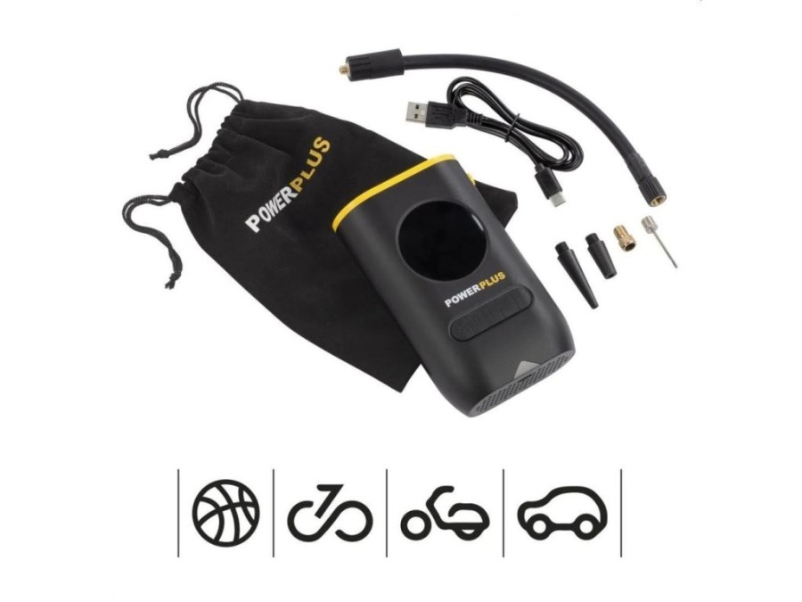 (obrázek pro) POWX1710 Aku kompresor 8V LI-ION POWERPLUS