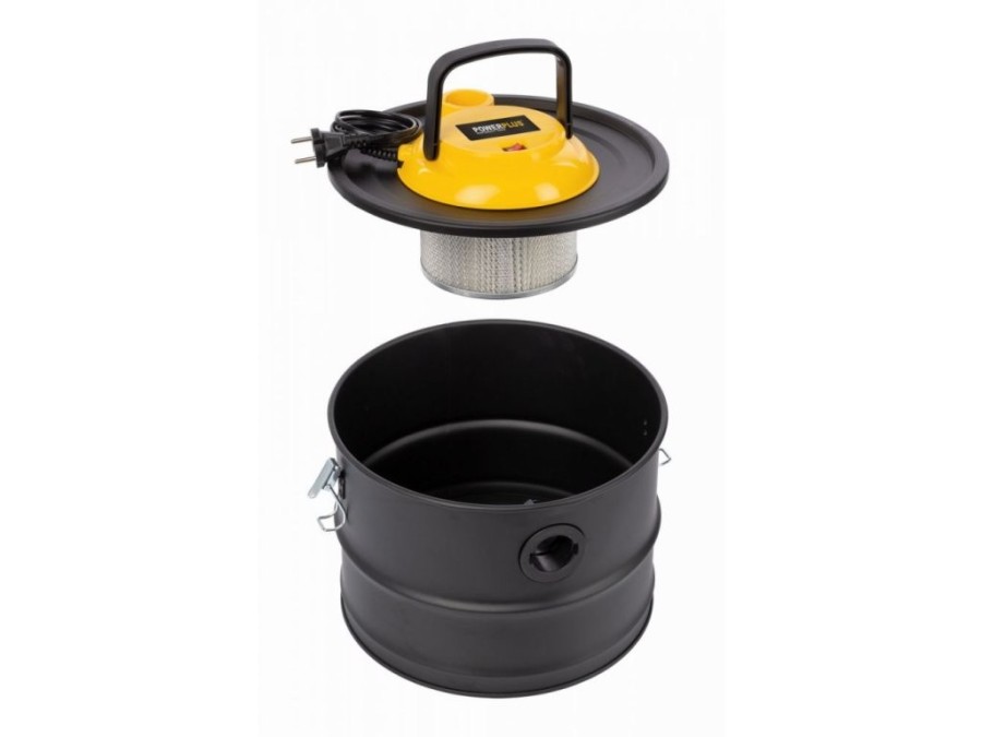 (obrázek pro) POWX3000 Separátor / vysavač popela 1000W (15L) POWERPLUS