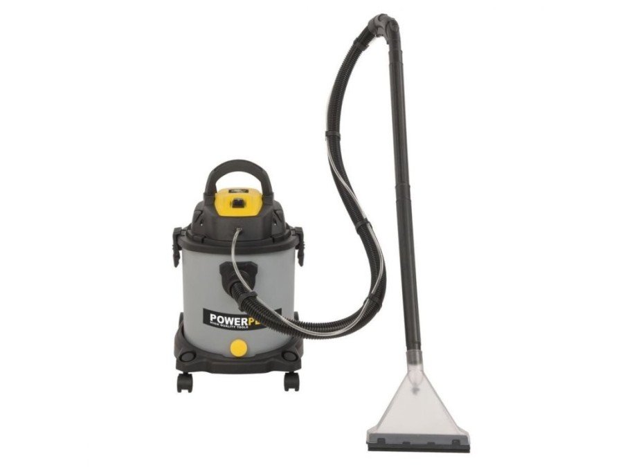 (obrázek pro) Vysavač POWX326 1600W, sucho/mokro, s tepovačem POWERPLUS