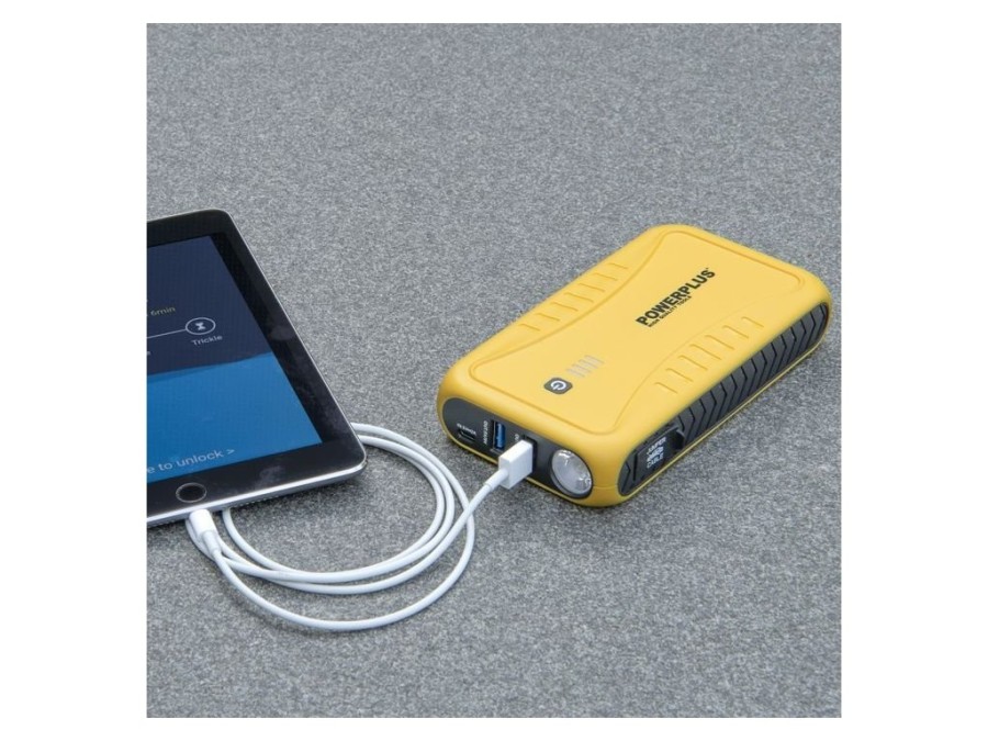 (obrázek pro) Startovací zdroj JUMP STARTER 3-IN-1 500A/7500MAH/12V POWERPLUS