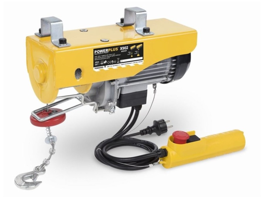 (obrázek pro) POWX902 Zdvihací zařízení (kočka) 1 050W, 300-600Kg POWERPLUS