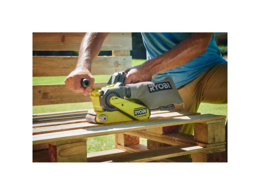 (obrázek pro) Aku pásová bruska R18BS-0 Ryobi, 18V