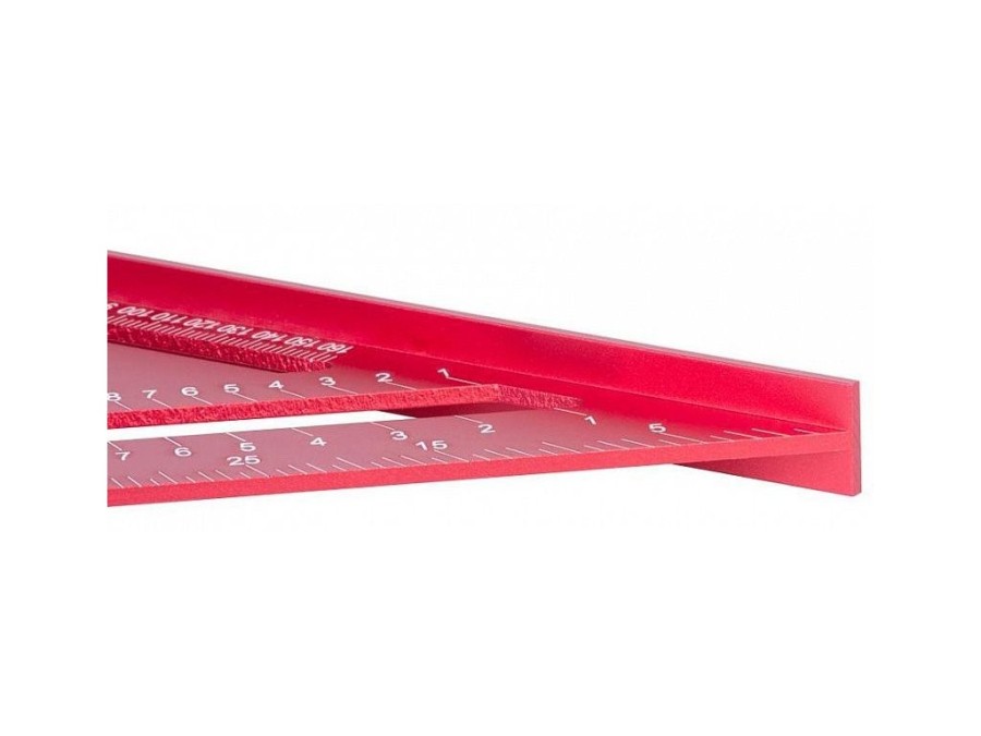 (obrázek pro) Truhlářský úhelník/trojúhelník 300mm, hliníkový STREND PRO