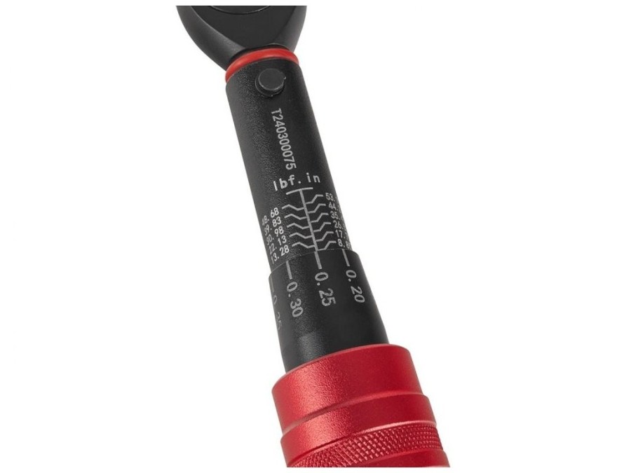 (obrázek pro) Momentový klíč 1/4″, 1 - 6 Nm, s přesností +-3 %, kalibrovaný TVARDY