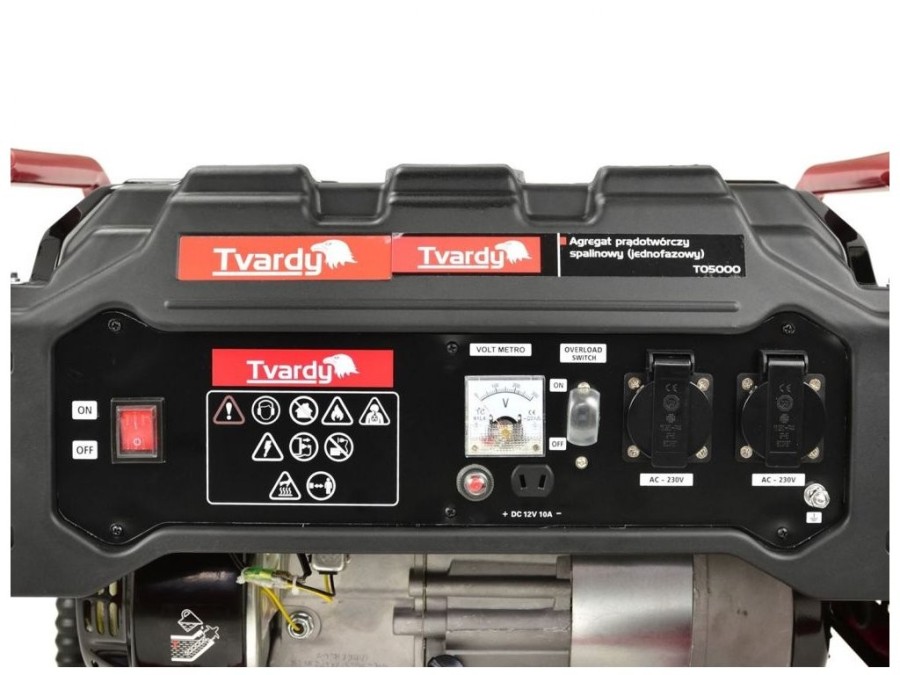 (obrázek pro) Elektrocentrála benzínová 2.2 kW, 12/230V TVARDY