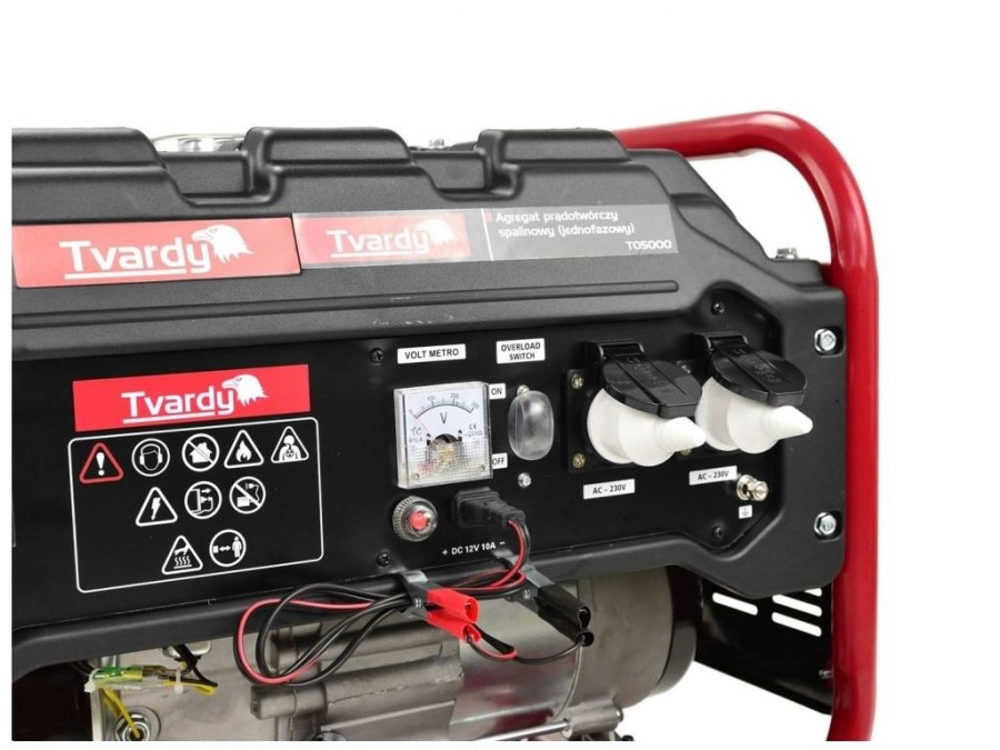 (obrázek pro) Elektrocentrála benzínová 2.2 kW, 12/230V TVARDY
