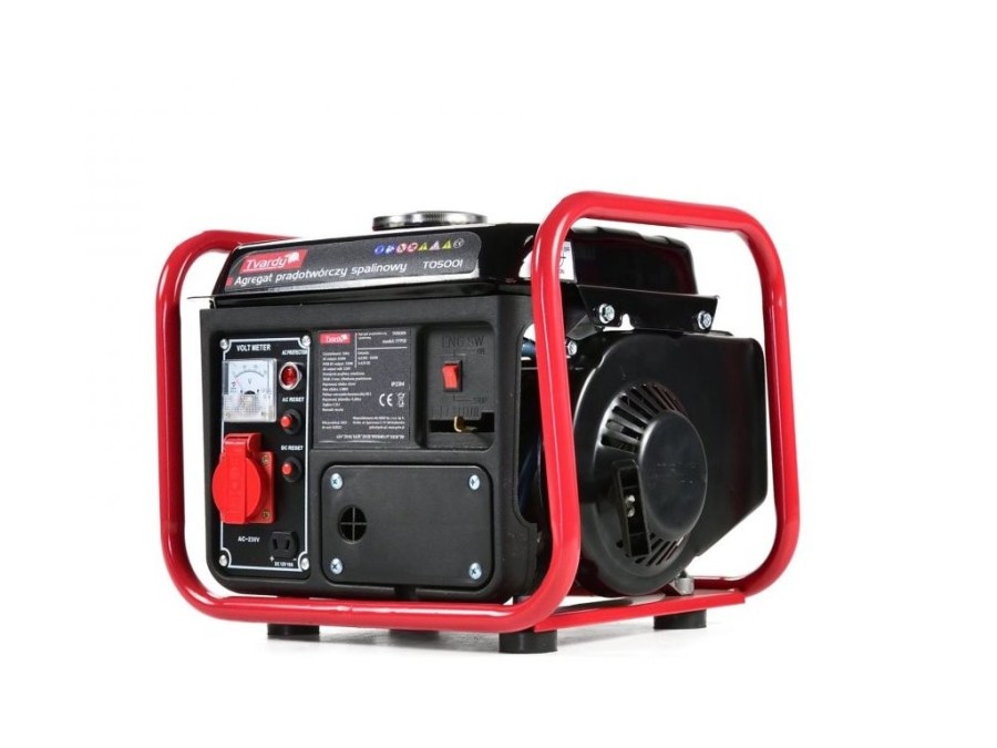(obrázek pro) Elektrocentrála benzínová 650W, 12/230V TVARDY