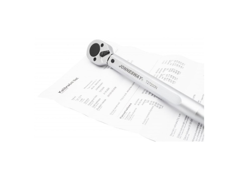 (obrázek pro) Momentový klíč 1/2″ 40-200 Nm, s certifikátem JONNESWAY