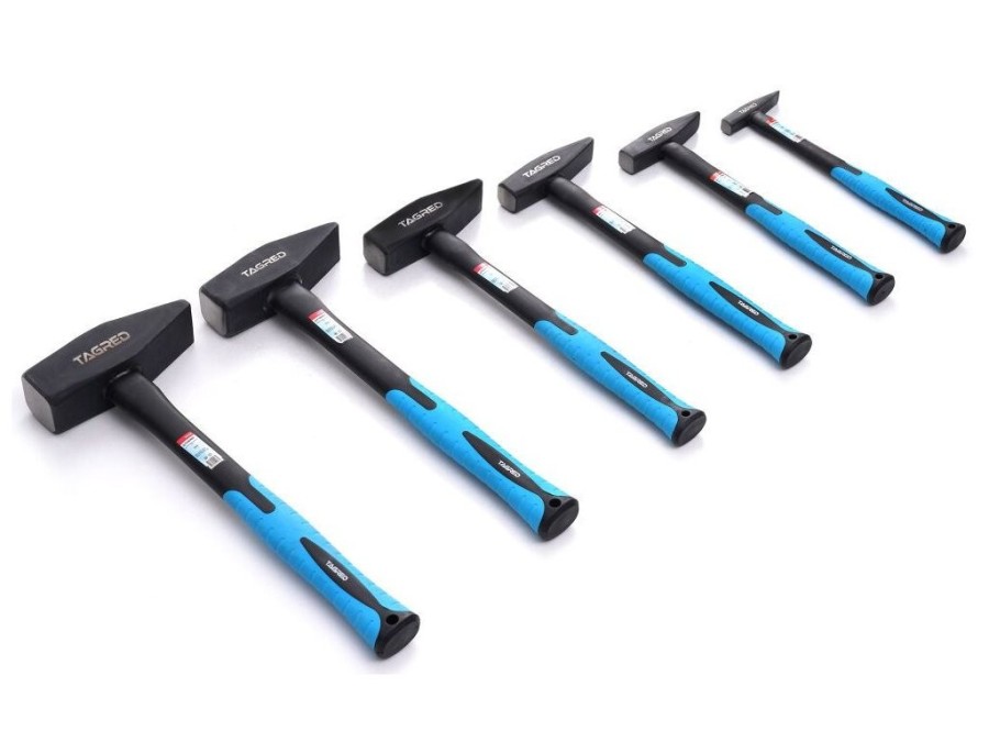 (obrázek pro) Kladiva zámečnické 0.1-2kg, sada 6ks TAGRED
