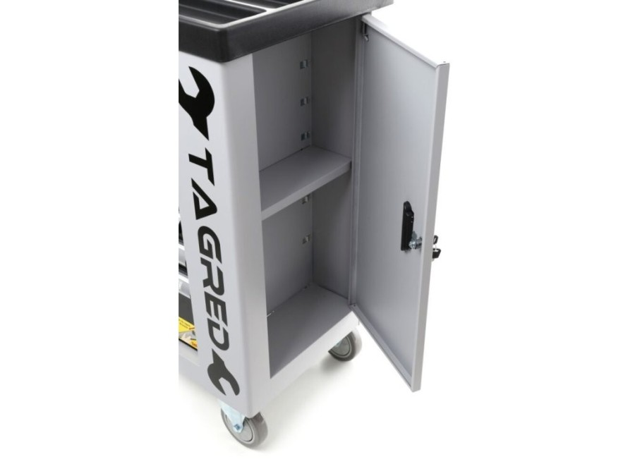 (obrázek pro) Dílenská pojízdná skříňka, 7 zásuvek, sada nářadí 251ks TAGRED