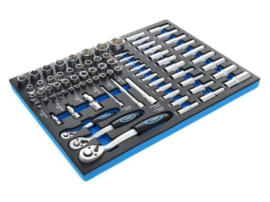 (obrázek pro) Dílenská pojízdná skříňka, 7 zásuvek, sada nářadí 251ks TAGRED