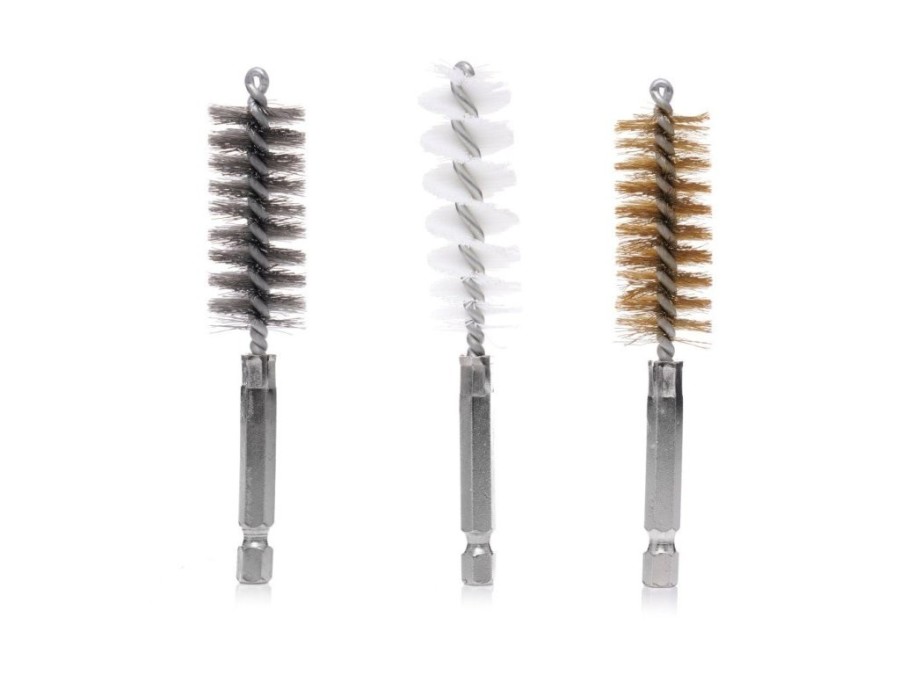 (obrázek pro) Kartáče na čištění sedel a otvorů pro vstřikovače a žhavicí svíčky, sada 21 ks TAGRED