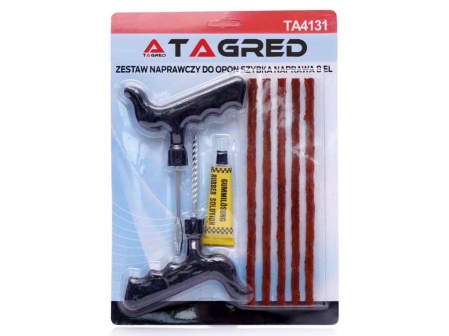 (obrázek pro) Sada na opravu pneumatik, 8ks TAGRED