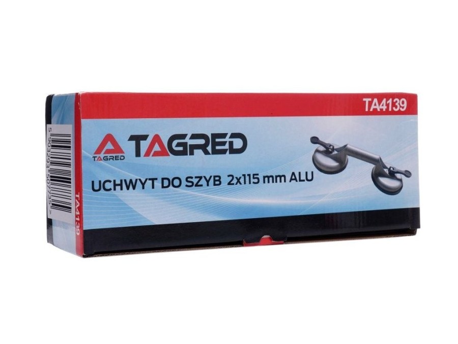 (obrázek pro) Přísavka dvoudílná hliníková, průměr 120 mm TAGRED