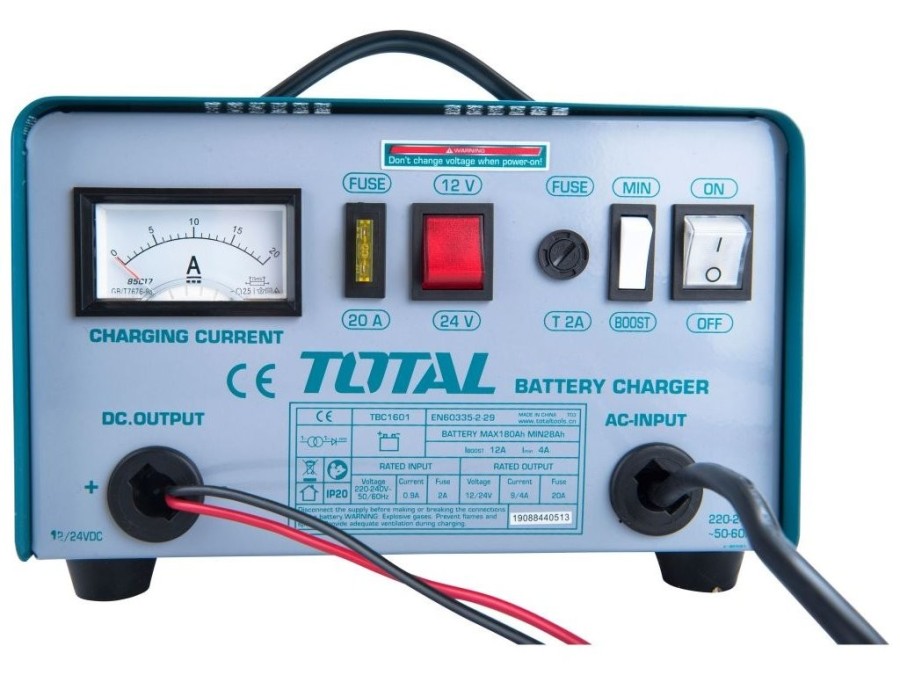 (obrázek pro) Nabíječka autobaterií, 28-180Ah, 12/24V, BOOST funkce TOTAL