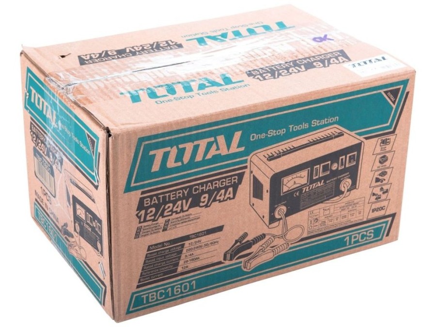 (obrázek pro) Nabíječka autobaterií, 28-180Ah, 12/24V, BOOST funkce TOTAL