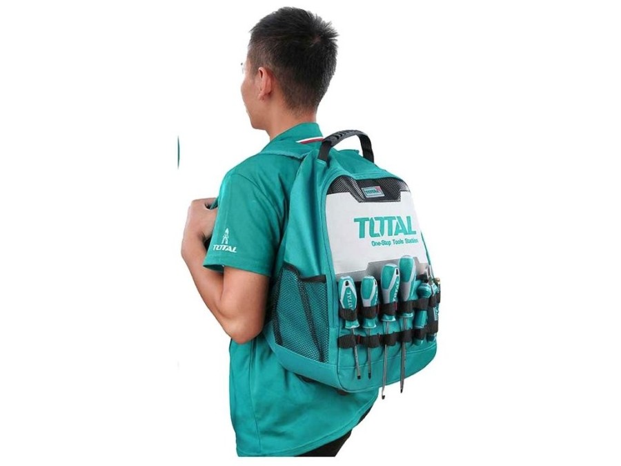 (obrázek pro) Batoh na nářadí, industrial, TOTAL