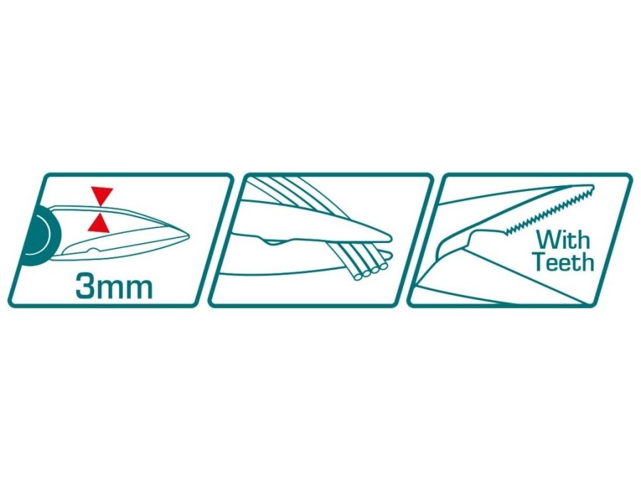 (obrázek pro) Elektrikářské nůžky, 145mm TOTAL