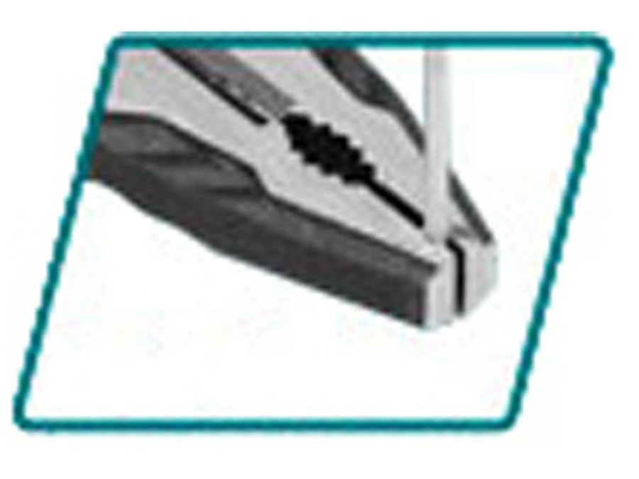 (obrázek pro) Kleště kombinované, 200mm, industrial, CrV TOTAL