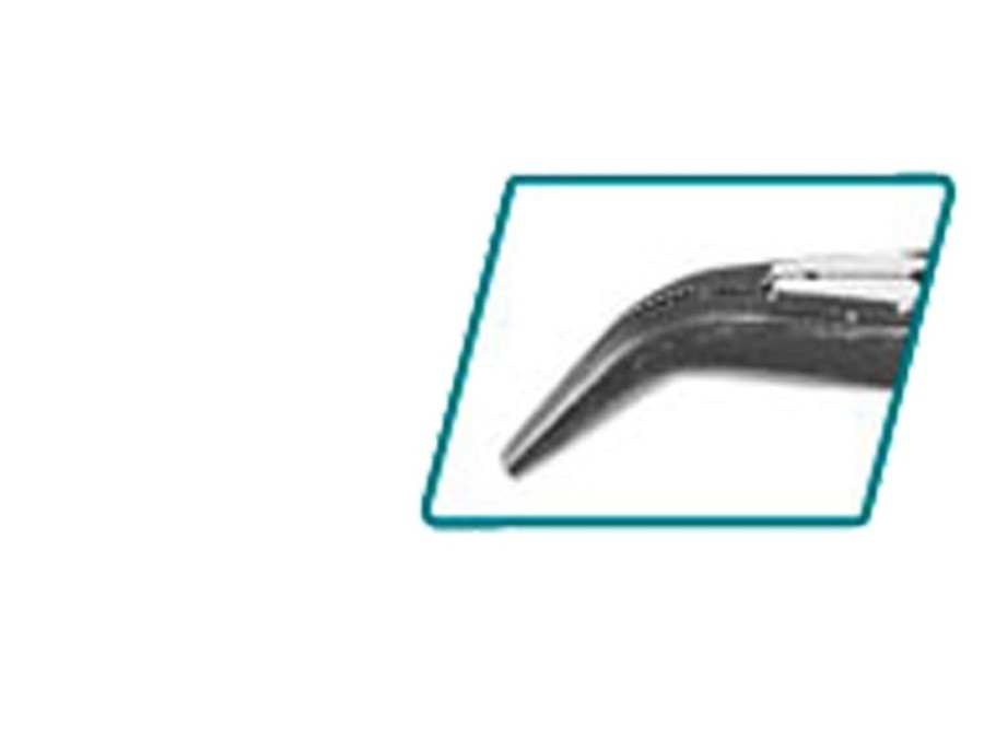 (obrázek pro) Kleště půlkulaté zahnuté, 200mm, industrial TOTAL