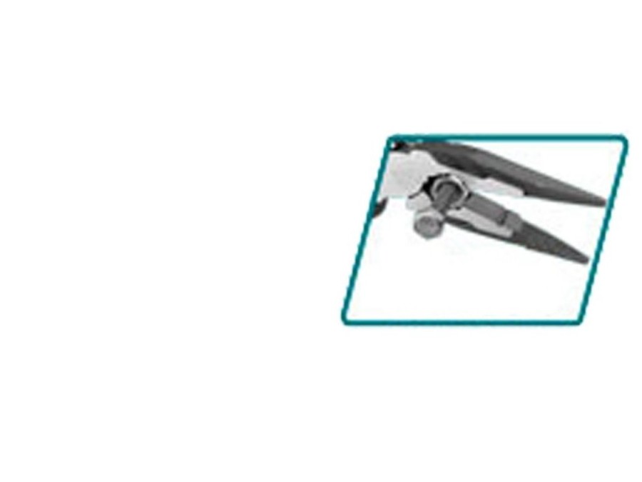 (obrázek pro) Kleště půlkulaté zahnuté, 200mm, industrial TOTAL