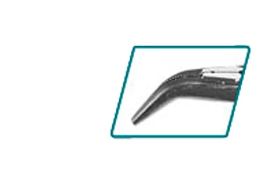 (obrázek pro) Kleště půlkulaté zahnuté, 200mm, industrial TOTAL