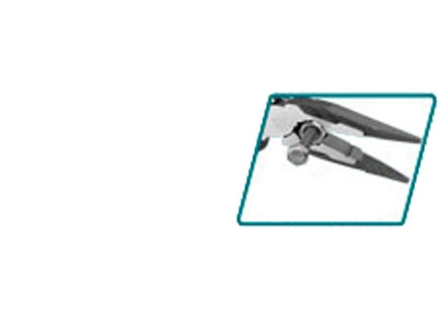 (obrázek pro) Kleště půlkulaté zahnuté, 200mm, industrial TOTAL