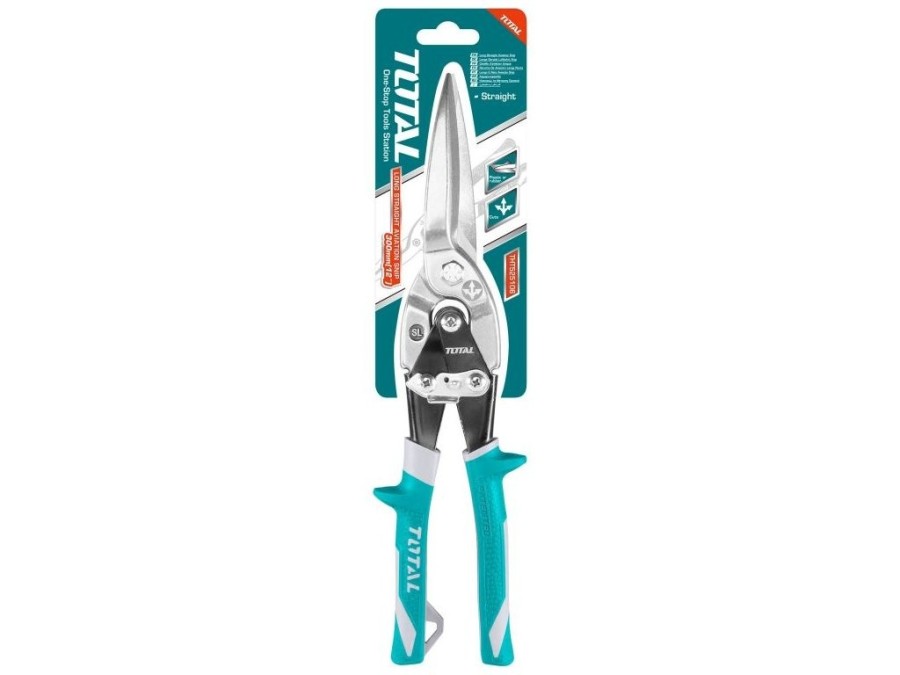 (obrázek pro) Nůžky na plech převodové, 300mm, rovné, TOTAL