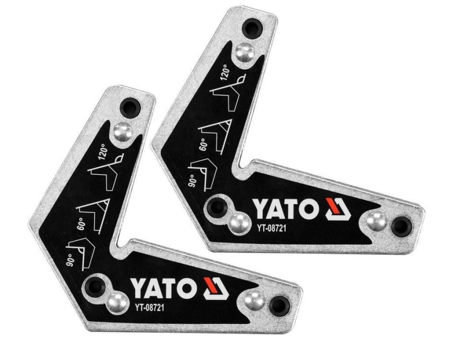 (obrázek pro) Magnetické držáky svářečské 10 kg, 2 ks YATO