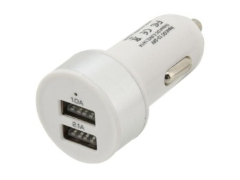 (obrázek pro) Zástrčka 2xUSB 5V/2100mA 12/24V COMPASS