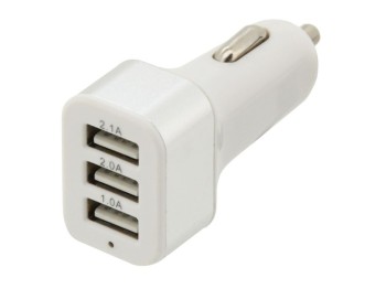 (obrázek pro) Zástrčka 3xUSB 5V/2100mA 12/24V COMPASS
