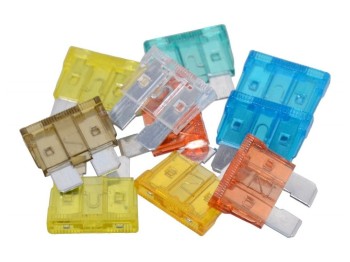 (obrázek pro) Pojistky automobilové, nožové, standart 10ks COMPASS