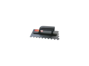 (obrázek pro) Hladítko plast oblé zuby 27,5x11,5cm