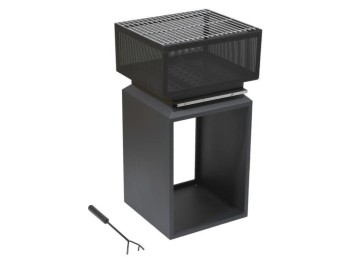 (obrázek pro) Ohniště CUBE s mřížkou 74cm CATTARA