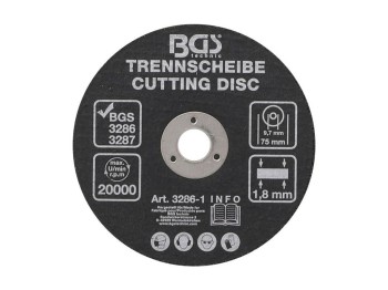 (obrázek pro) Kotouč řezný 75mm BGS