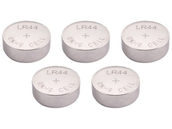 (obrázek pro) Baterie alkalické, 5ks, 1,5V (LR44) EXTOL ENERGY