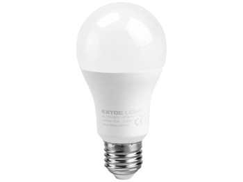 (obrázek pro) Žárovka LED klasická, 12W, 1055lm, E27, teplá bílá, EXTOL LIGHT