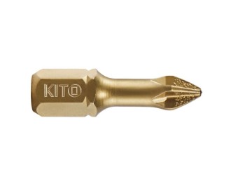 (obrázek pro) Hrot, PH 3x25mm, S2/TiN, KITO
