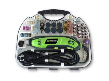 (obrázek pro) FDMB 200171-E Modelářská bruska 170W + 210ks příslušenství FIELDMANN