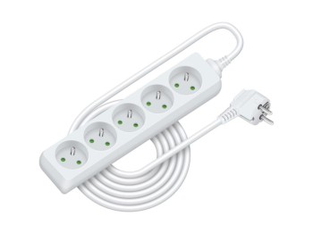 (obrázek pro) Prodlužovací přívod RPC 14, 5 m, 5 zásuvek, 3 x 1,0 mm² RETLUX