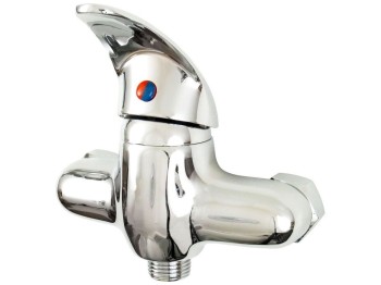 (obrázek pro) Baterie sprchová, rozteč 100mm, bez hadice a sprchové hlavice, kartuš 35mm VIKING