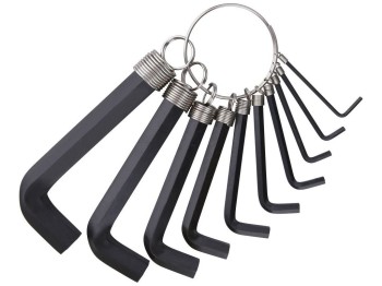 (obrázek pro) L-klíče IMBUS, sada 10ks, 2-14mm EXTOL CRAFT