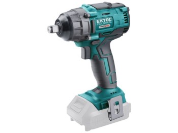 (obrázek pro) Utahovák rázový 1/2“ aku SHARE20V, 250Nm, BRUSHLESS, 20V Li-ion, bez baterie a nabíječky EXTOL INDUSTRIAL