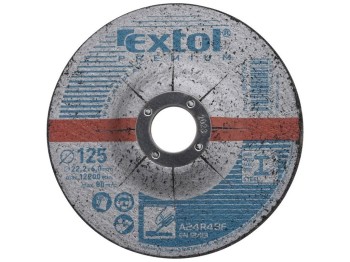 (obrázek pro) Kotouč brusný na ocel, 125x6,0x22,2mm, EXTOL PREMIUM