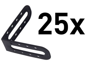 (obrázek pro) Rohové profily k distančním/nivelačním klipům 8845010 sada 25ks EXTOL PREMIUM