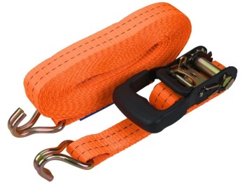 (obrázek pro) Pás upínací ráčnový s háky, 8m x 35mm, max. 2000kg EXTOL PREMIUM