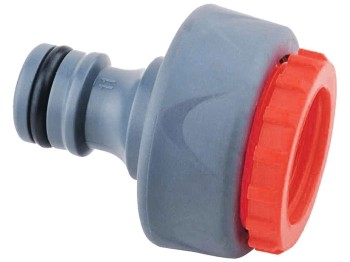 (obrázek pro) Konektor na kohoutek, 1/2″-3/4″, ABS, EXTOL PREMIUM