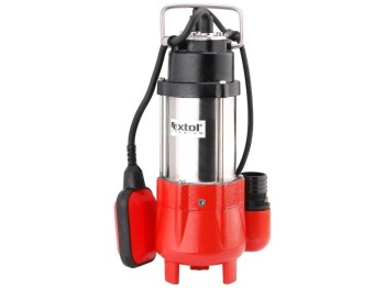 (obrázek pro) Čerpadlo el. ponorné kalové, 250W, 9000l/hod, 5,3m, EXTOL PREMIUM, SP 250 F